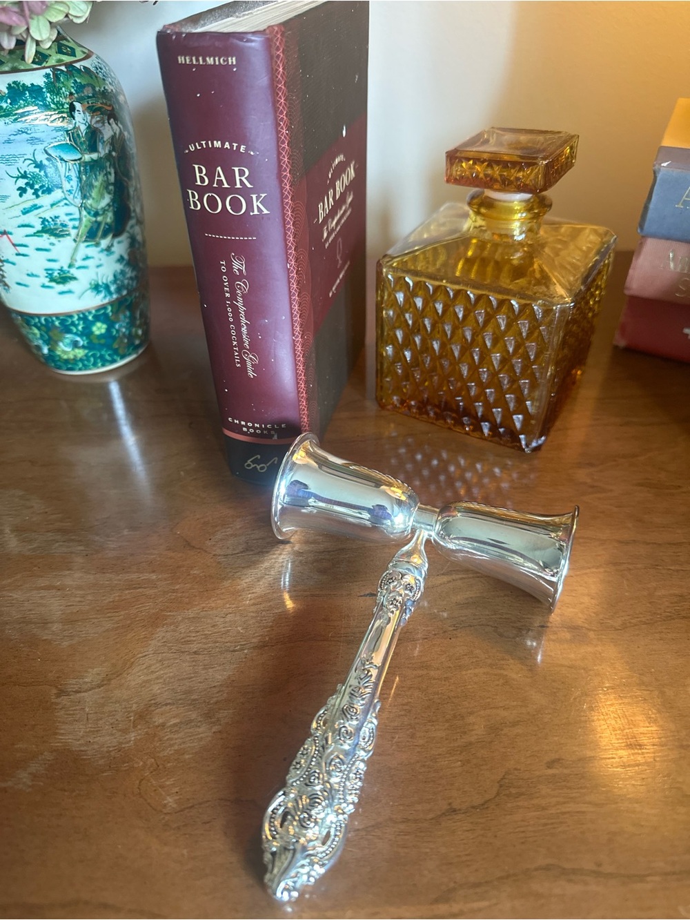 Wallace Silversmiths Vtg Silver-plated Double Cocktail Jigger